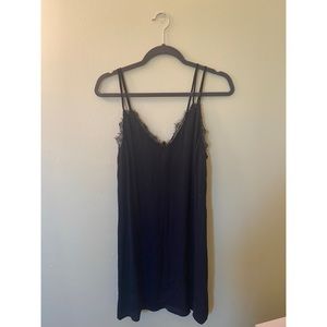 KENDALL & KYLIE Black Slip Dress